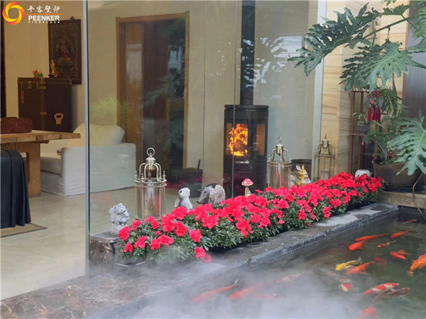 合肥高层顶楼丹麦Morso 7943铸铁火炉安装.jpg