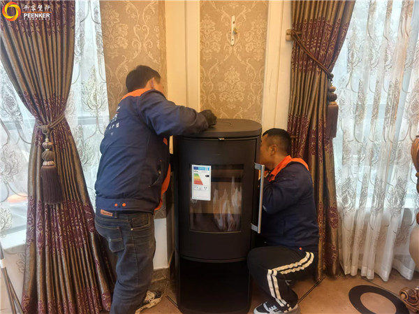 扬州别墅丹麦Morso 8893铸铁火炉安装.jpg